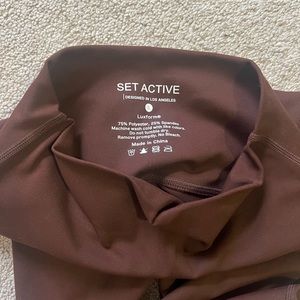 Set Active Luxform Espresso leggings (S) NEW